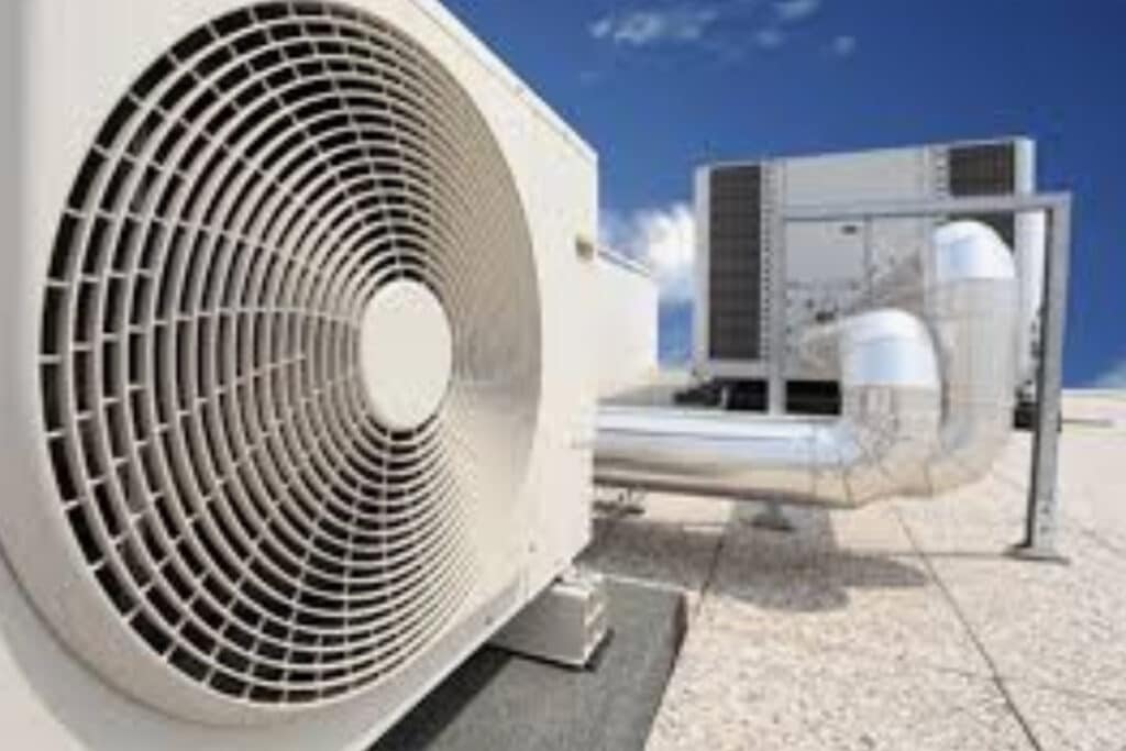 מעבה של מערכת מיזוג אוויר vrf