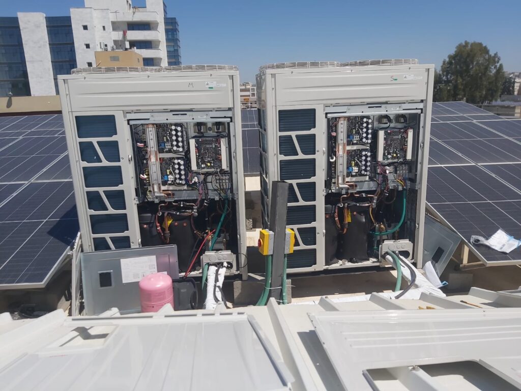 התקנת מערכת VRF